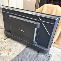 札幌市内配送可 美品 25年製 FPD 43V型液晶スマートテレビ 4K チューナーレス CG43-C2 GoogleTV YouTube/Netflixの画像