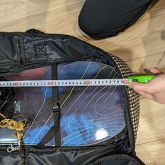 スノーボード＋バインディング＋ブーツ＋ケースセットの画像