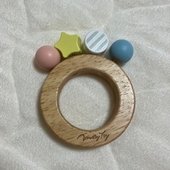 6ヶ月~ 木製ラトルの画像