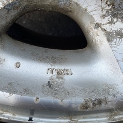 【取引中】16インチ ホイール ランクル80純正の画像