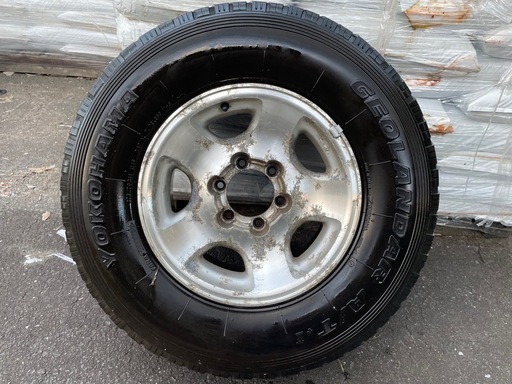 【取引中】16インチ ホイール ランクル80純正