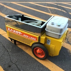 石狩造機　融雪機　NSM1300 動作OK の画像