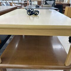 ★リユースのサカイ高崎店★TJ13297 (株)ニトリ こたつ イエロー H38×D75×W105 クリーニング済みの画像