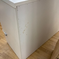 【ドリーム川西店限定】☆ジモティー見たよ割引☆キッチンボード WHT  クリーニング済み 【2125560000035260】の画像