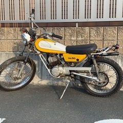 ヤマハTY50 実働の画像