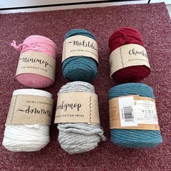 中販紅　【Week】🅱️未使用品　株式会社　フジイ　LANKAVAコースター 編み物　6巻、その他　　現状渡し　11-08-06 の画像