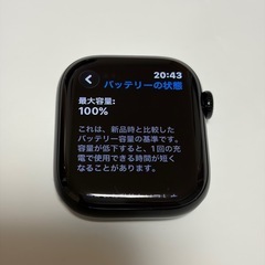 Apple Watch series11 42㎜ GPSモデル ジェットブラックの画像