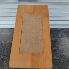 観音寺 ステップにもなる！ スツール イス 踏み台 収納式 木製 中古品の画像