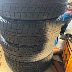 スタッドレスタイヤホイールの画像