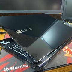 ノートパソコン NEC LaVie Windows11 25H2 CPU i7-6500U メモリ16GB SSD M.2 512GB+HDD1TB Blu-ray Office2021 タッチパネル搭載の画像
