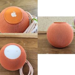 Apple HomePod mini スマートスピーカー MJ2D3J/A オレンジ ホームポッドミニ コンパクト アップル 札幌市 平岸店の画像