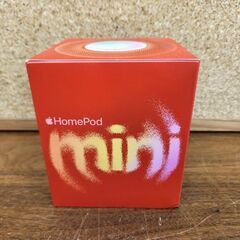 Apple HomePod mini スマートスピーカー MJ2D3J/A オレンジ ホームポッドミニ コンパクト アップル 札幌市 平岸店の画像