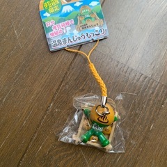 新品　ストラップ　まりもっこり　温泉饅頭　キーホルダー　フィギュア　ジョーク　お笑い　パロディ　人形　和菓子　メンズ　キッズ　ご当地の画像
