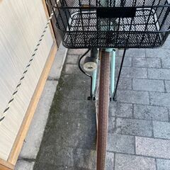 リサイクルショップどりーむ荒田店　No567 自転車　シティサイクル　２７インチ　LEDライト付き　鍵付き♪の画像