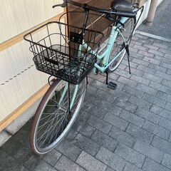 リサイクルショップどりーむ荒田店　No567 自転車　シティサイクル　２７インチ　LEDライト付き　鍵付き♪の画像