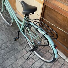 リサイクルショップどりーむ荒田店　No567 自転車　シティサイクル　２７インチ　LEDライト付き　鍵付き♪の画像