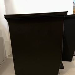 SOLOW ゴミ箱　45L 2個セット　ブラックの画像