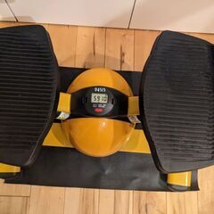 TOKYU SPORTS OASIS東急スポーツオアシス エアロステッパー イエロー 家庭用運動器具 フィットネス ダイエットの画像