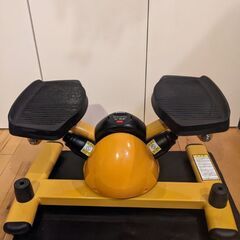 TOKYU SPORTS OASIS東急スポーツオアシス エアロステッパー イエロー 家庭用運動器具 フィットネス ダイエットの画像