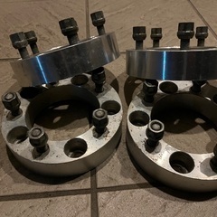 ジムニー　139.7から135  5穴変換　スペーサーの画像