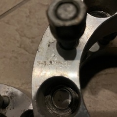 ジムニー　139.7から135  5穴変換　スペーサーの画像