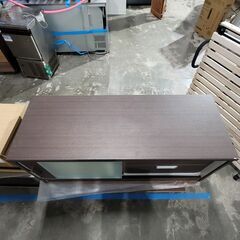 NITORI/ニトリ ローボード フーガ120 ダークブラウン系 W1200×D450×H500mm 家具 収納 25k菊Eの画像