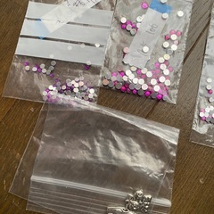 大量　セット　デコパーツ　チャーム　アクリルストーン　メタルパーツ　金属パーツ　　ネイルパーツ　まとめ売り　しげつちゃん　JOJO  1の画像