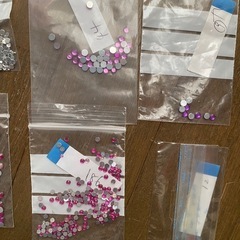 大量　セット　デコパーツ　チャーム　アクリルストーン　メタルパーツ　金属パーツ　　ネイルパーツ　まとめ売り　しげつちゃん　JOJO  1の画像