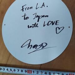 非売品　一点のみ　In-N-Out Burger 店舗マネージャーの看板直筆入の画像