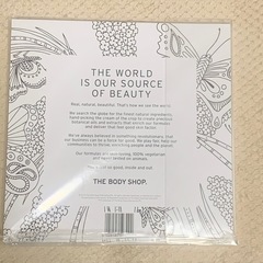 THE BODY SHOP　塗り絵ブックの画像