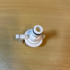 タカギ(takagi) 洗濯機蛇口用ニップル 洗濯機用蛇口につなぐ GWA44 ゴム ホワイトの画像