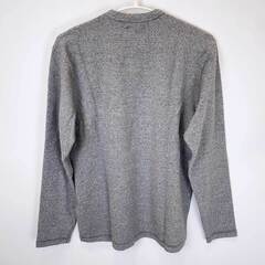 【未使用】Almond Surfboards & Design アーモンド サーフボード デザイン RIB KNIT LS リブ ニット ロングスリーブ M ブラック TK2142 ユニセックスの画像
