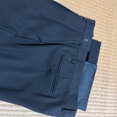 メンズスーツ　黒　上下セットXLの画像