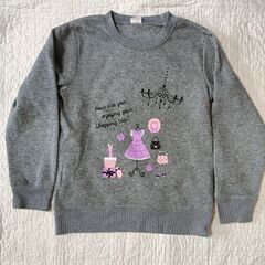 130.110 女の子トレーナー2点セットの画像