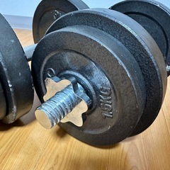 ダンベル 10kg ×2の画像