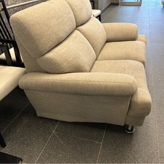 格安★ニトリ　コウテイ　ハイバックソファ　ファブリックソファ　2人がけの画像