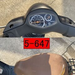 現在不動車、レストアベース、部品取り、スズキ　レッツ4　CA41A 黒の画像