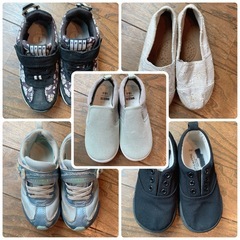 17.5と18cmのキッズシューズまとめ売りの画像