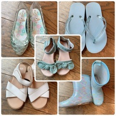 17.5と18cmのキッズシューズまとめ売りの画像