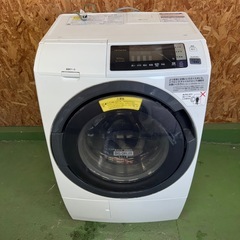 東京 296 送料設置無料　日立　ドラム式洗濯機　10㌔　乾燥機能付きの画像