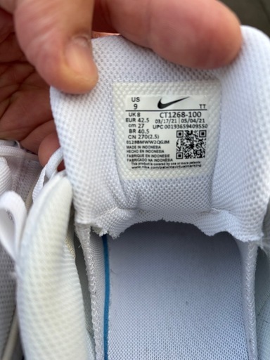 NIKE AIR MAX   白
