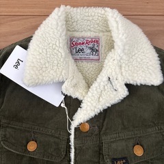 新品タグ付き140cm Lee Storm Rider コーデュロイジャケットの画像