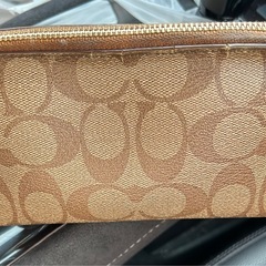 COACH化粧ポーチの画像