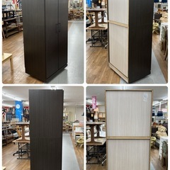 ジモティー限定価格！S189 ⭐ ワードローブ クローゼット アーデル80 幅79.5cm USED 綺麗の画像