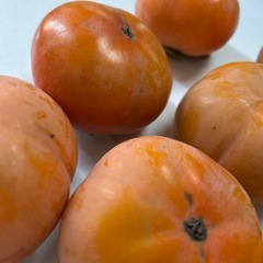 柿 無農薬 約2キロ　10個の画像