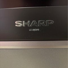 SHARP 液晶テレビ26型の画像