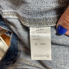 Enseccite デニムジャケットの画像