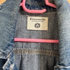 Enseccite デニムジャケットの画像