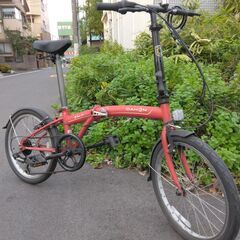 DAHON　２０インチの自転車です。外装６段ギア付です。の画像