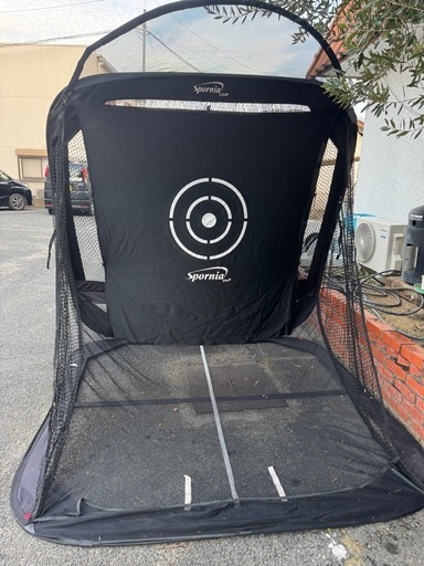 本日お取引希望❇︎spornia❇︎ゴルフネット❇︎スイングマット付き